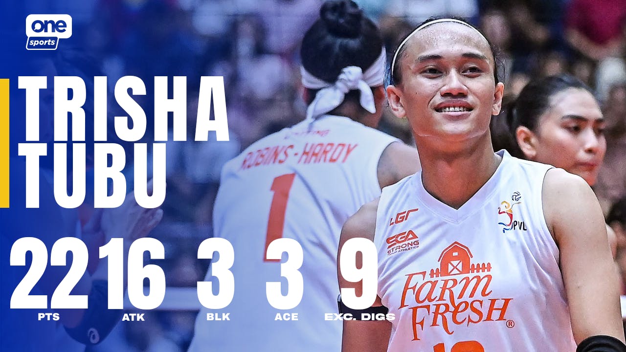 Trisha Tubu torches Choco Mucho in Farm Fresh win | PVL Highlights