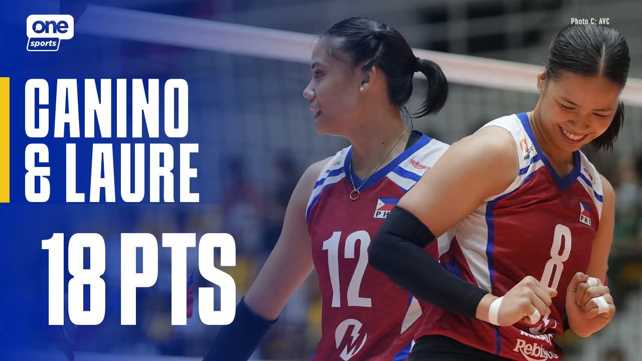 Canino, Laure bring scoring punch in Alas Pilipinas win | AVC Highlights