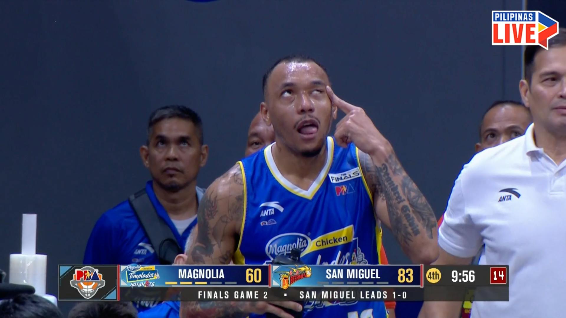 PBA: Coach Jorge Gallent pays no attention to Calvin Abueva's eye taunt ...