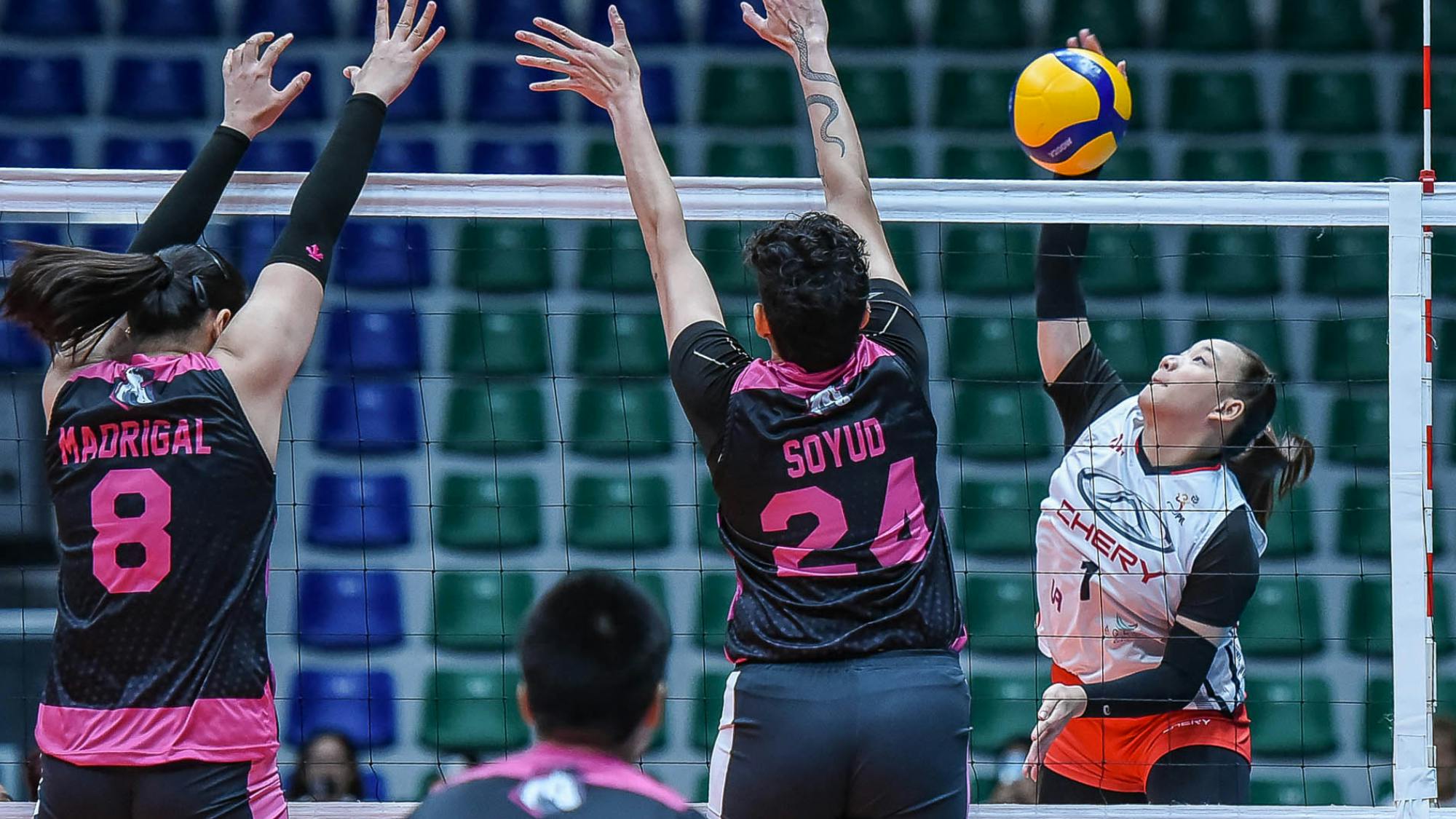 Chery Tiggo repulses Akari in five sets for perfect PVL on Tour start
