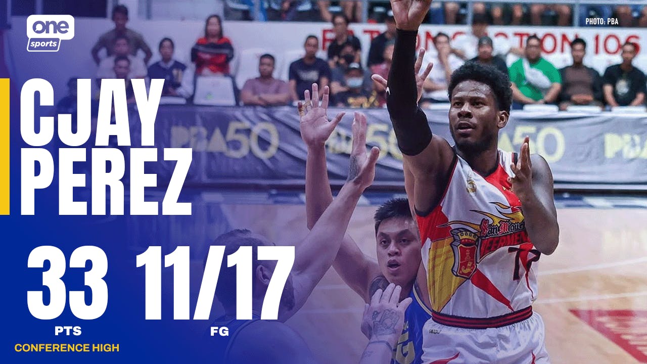 Cjay Perez rifles in conference-best 33 points for SMB | PBA Highlights