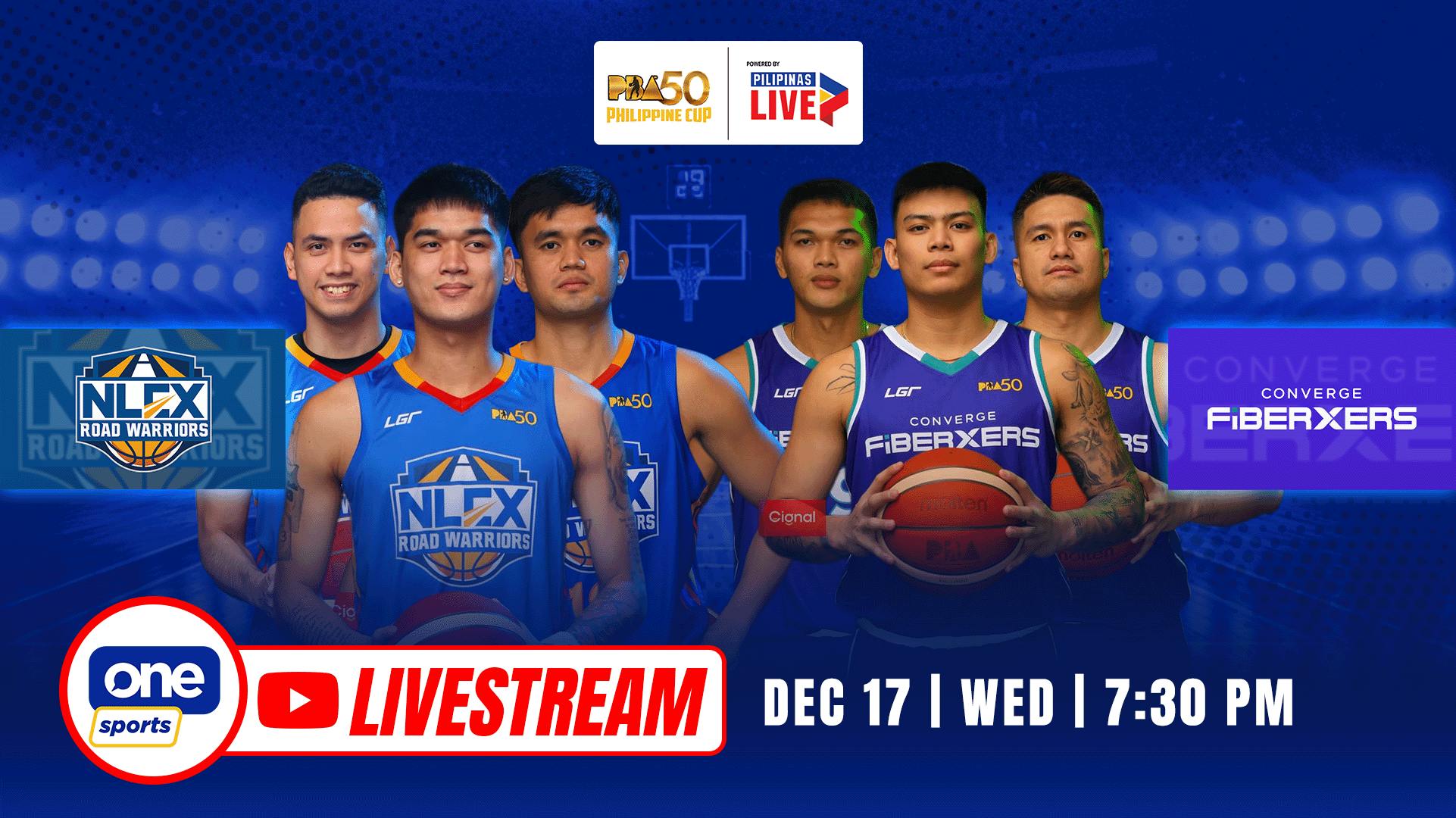 PBA LIVESTREAM: Converge FiberXers vs NLEX Road Warriors | Philippine Cup