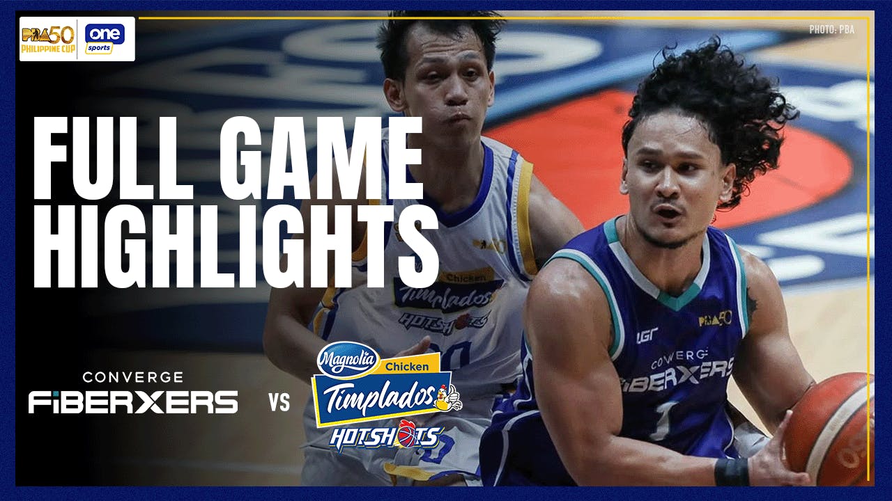 Converge outduels Magnolia, secures quarterfinal spot | PBA Highlights