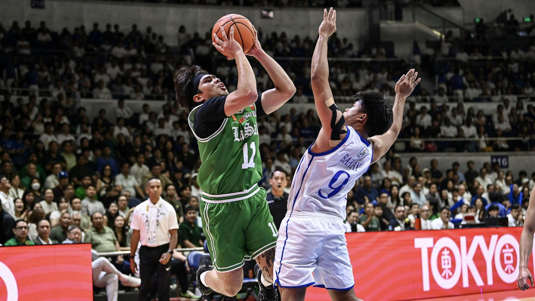 UAAP: Jacob Cortez wills La Salle past Ateneo to catch last Final Four bus