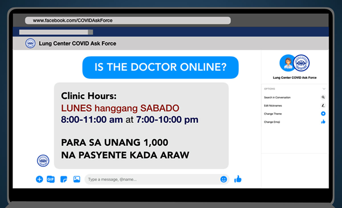 The Doctor Is Online Physicians Offer Free Services To Decongest Hospitals Onenews Ph
