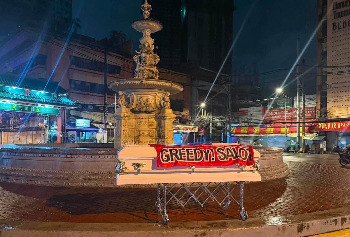 Anti-China Caskets Dumped Around NCR