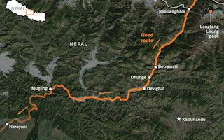 Scientists Find Clues In Satellite Imagery To The Cause Of Catastrophic Floods In Nepal And Tibet