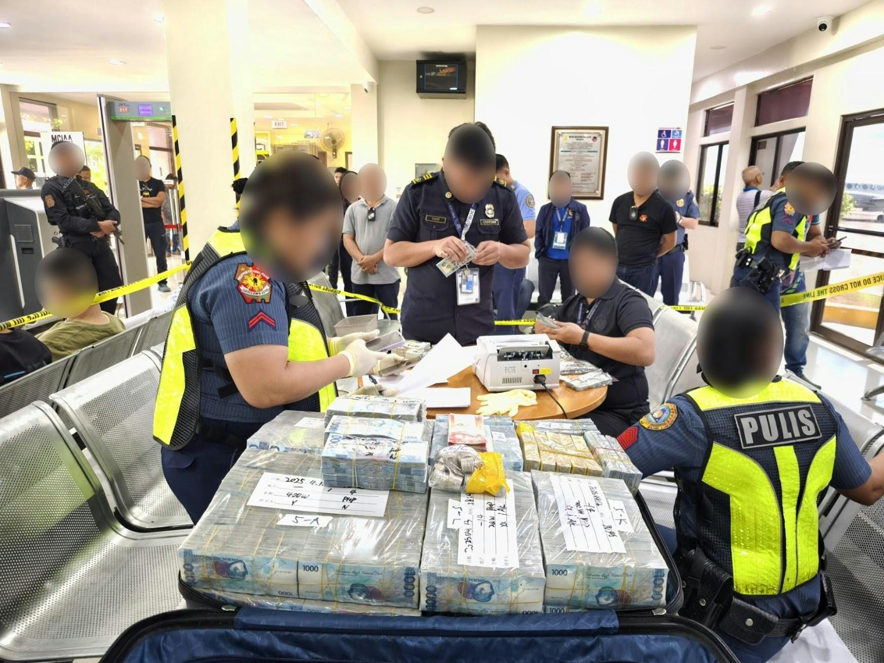 Group Caught With P440 Million At Cebu Airport