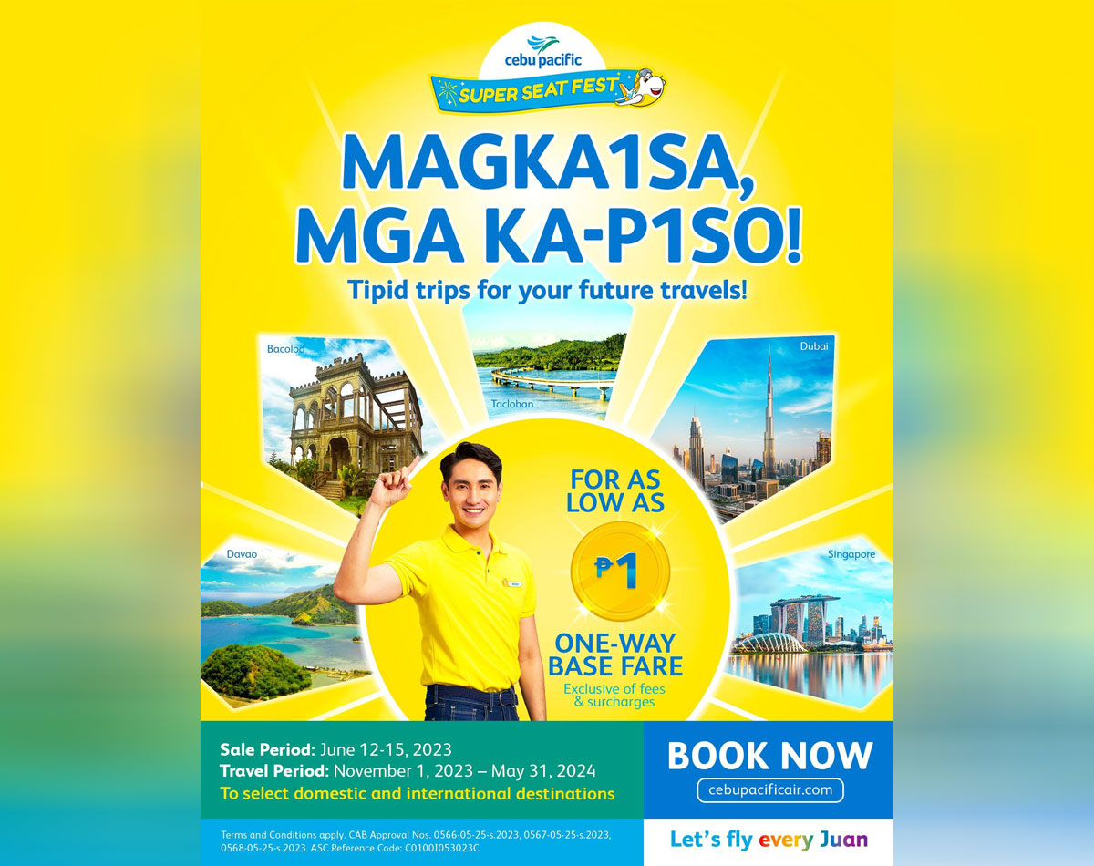 Cebu Pacific Celebrates Philippine Independence Day With PISO Seat Sale