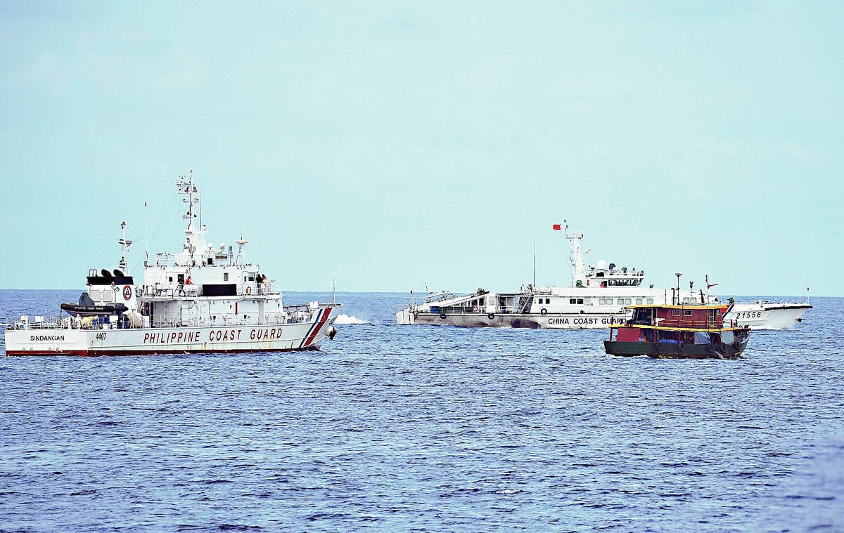 Chinese Ships Blocked Phl Boats On Resupply Mission
