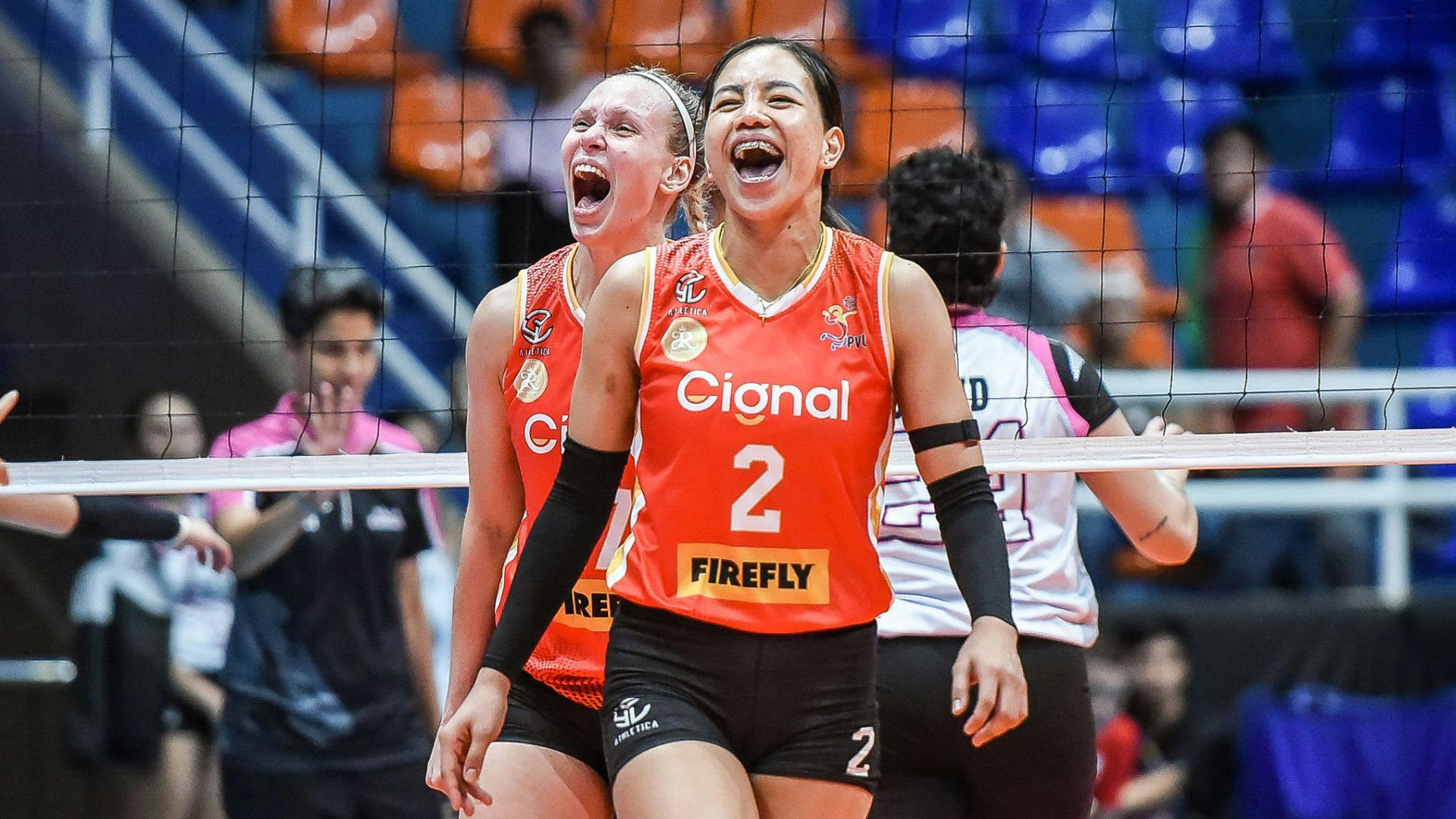 Roselyn Doria-Aquino, Cignal out to derail unbeaten ZUS Coffee in PVL Reinforced
