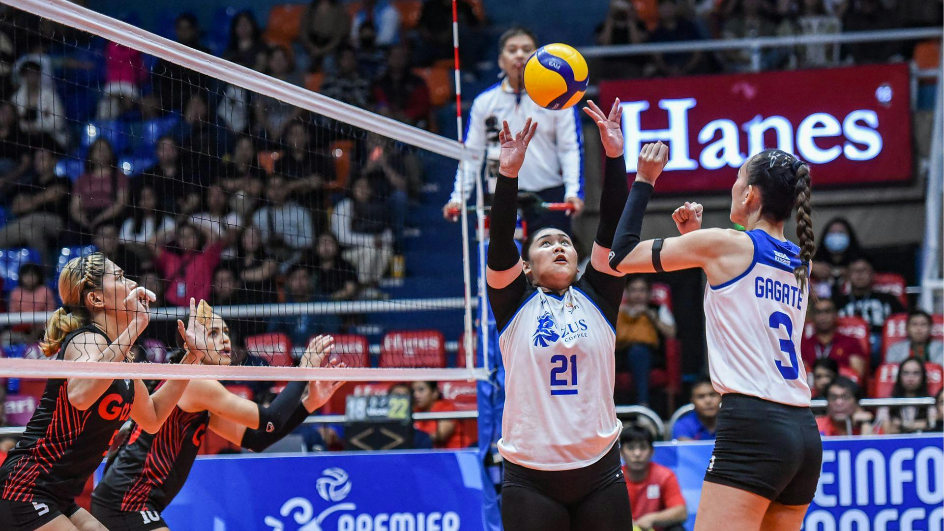 ZUS Coffee’s Cloanne Mondoñedo stays grounded amid current setter ranking in PVL Reinforced 