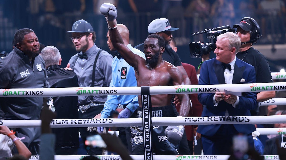 Terence Crawford Walks Out With Eminem Ahead of Errol Spence Jr. Fight