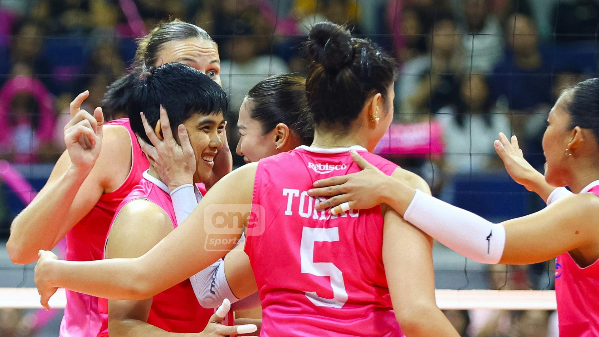Creamline formalizes PVL Reinforced quarterfinal berth, puts Choco Mucho at brink of elimination