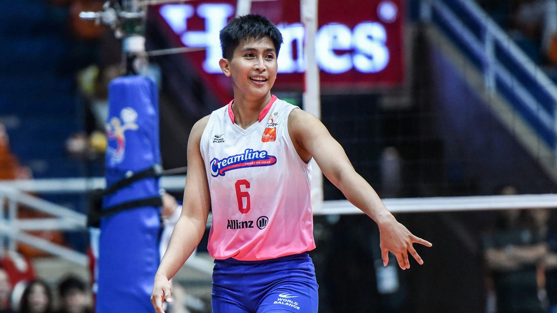 Pangs Panaga, Creamline gun for PVL Reinforced QF berth vs Choco Mucho in Rebisco Clasico