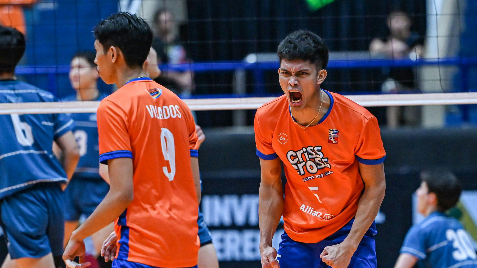 Criss Cross wins first-ever Spikers’ Turf title after closing out Kindai in Invitational Finals