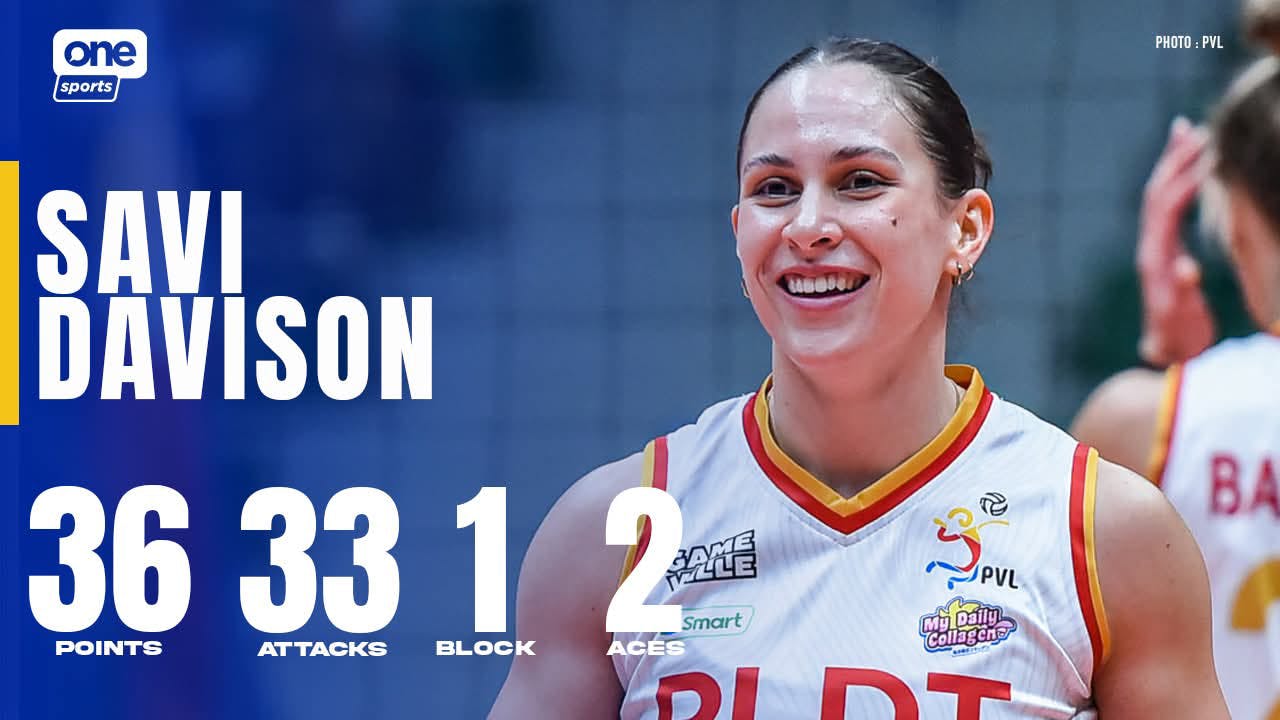 Savi Davison fires career-high 36 points in PLDT win | PVL Highlights