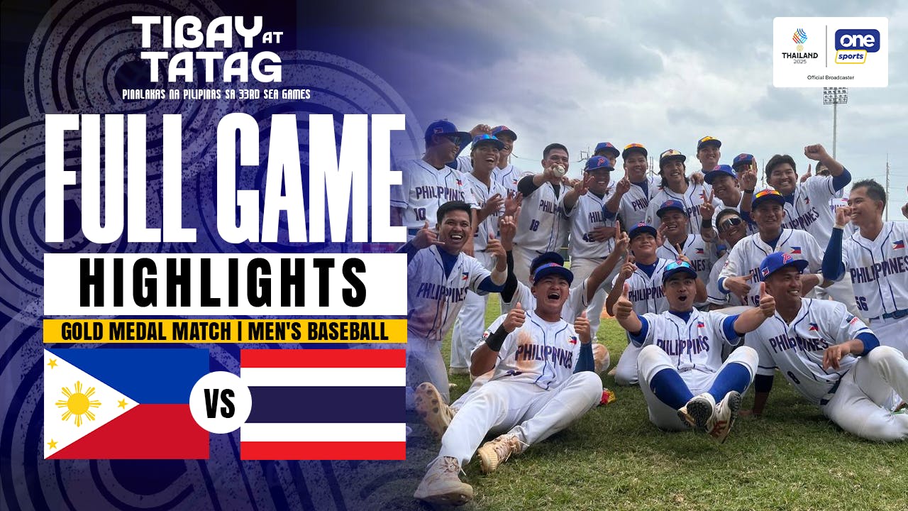 Team Philippines win third straight baseball gold medal | SEA Games Highlights