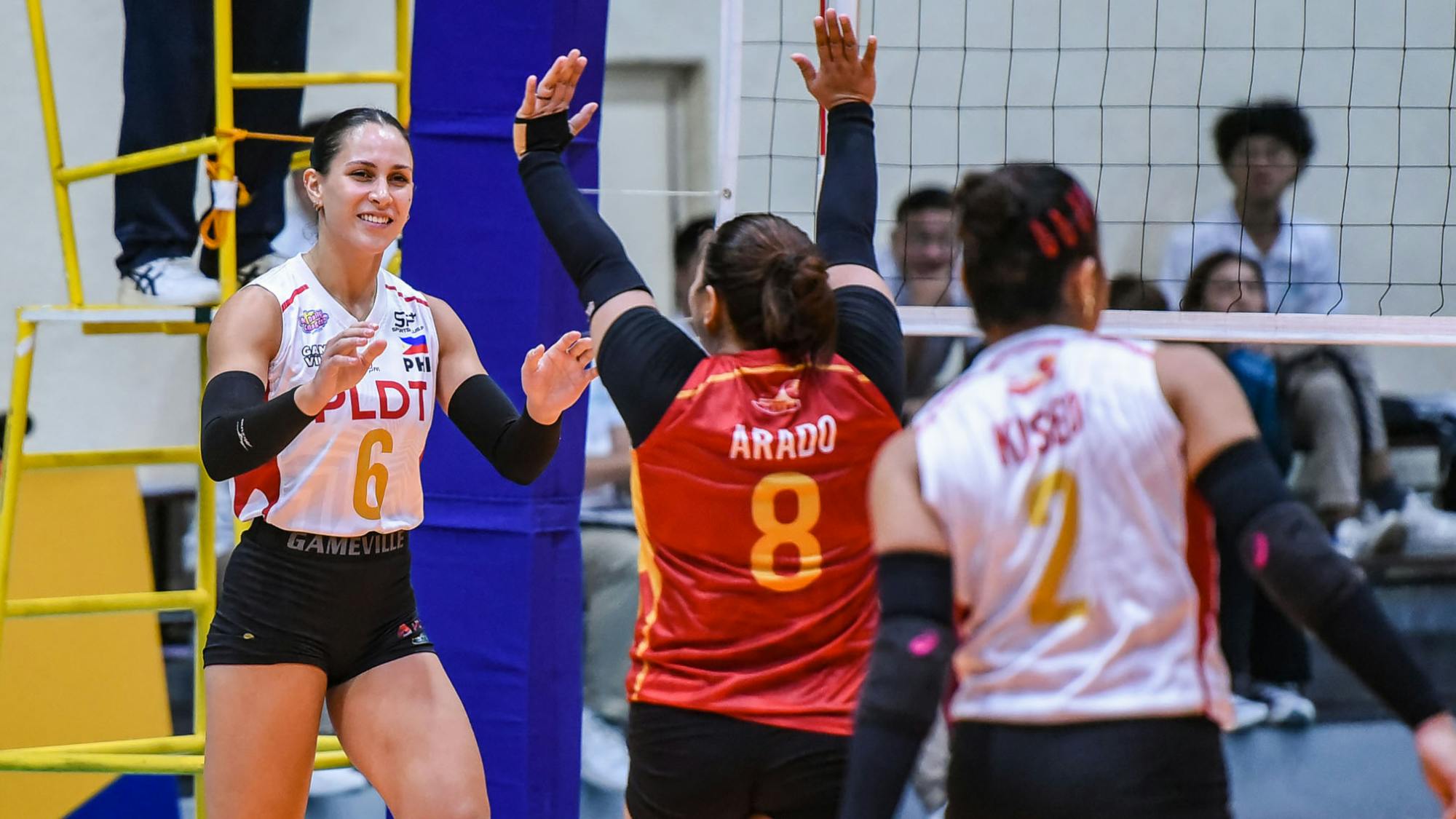 Savi Davison happy to be with second family PLDT in PVL on Tour after long rest in Canada
