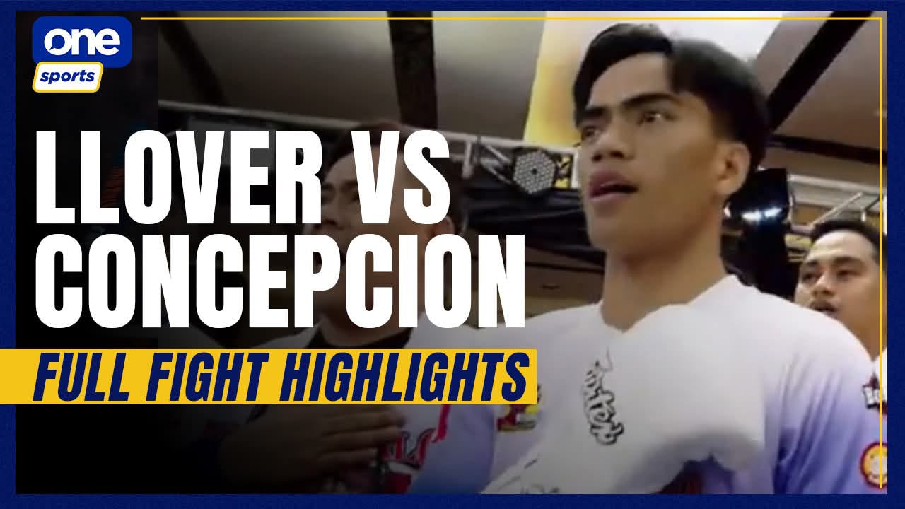 Kenneth Llover scores TKO win over Luis Concepcion | Fight Highlights