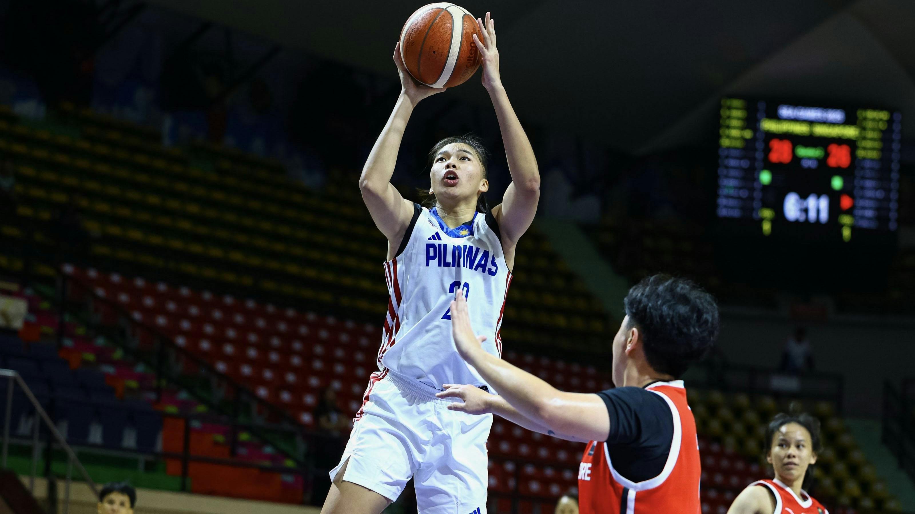SEA Games ‘rookie’ Kacey Dela Rosa soaks in lessons with Gilas Pilipinas Women