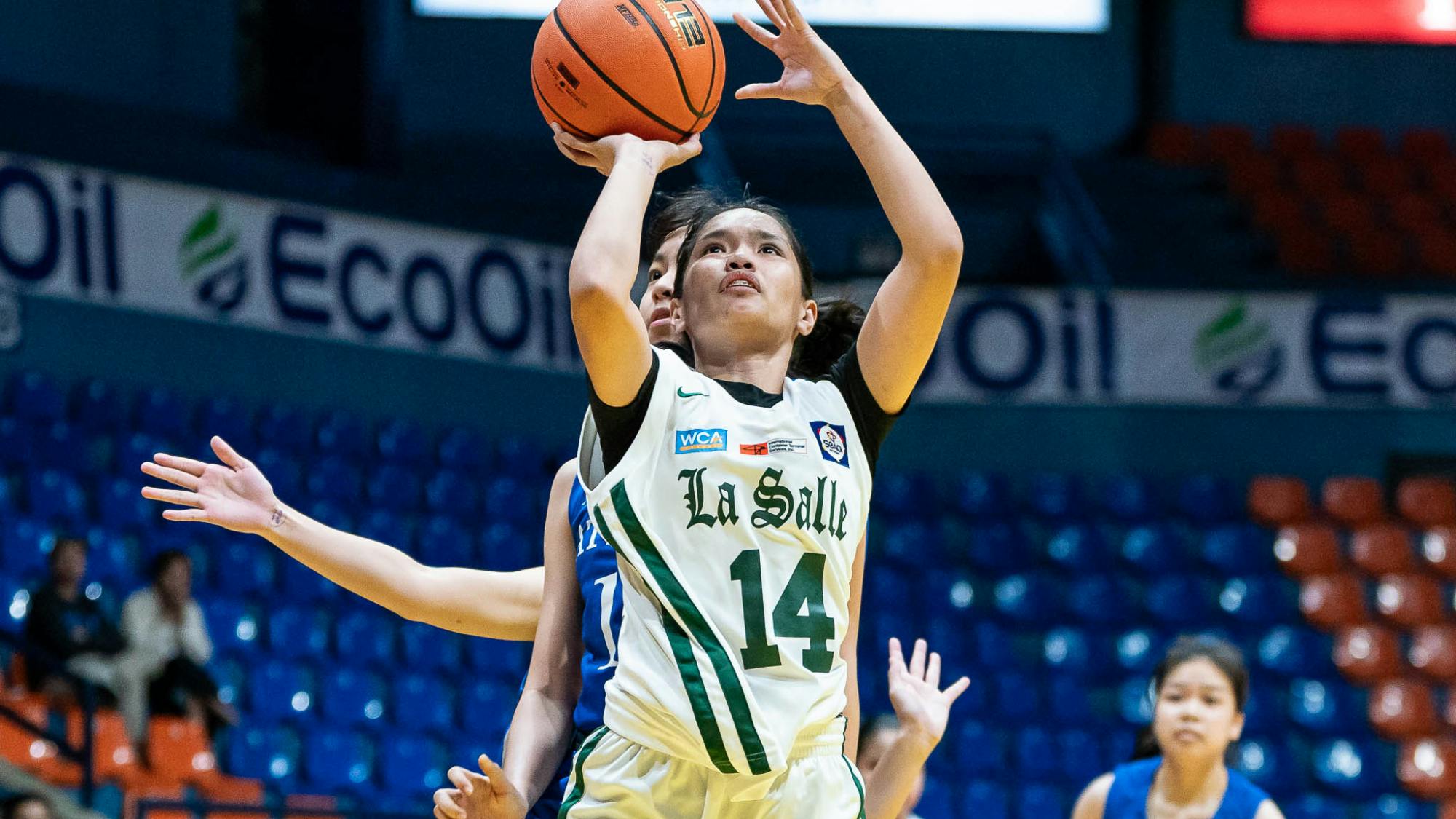 La Salle Zobel’s Erica de Luna records first-ever UAAP quadruple double vs Ateneo