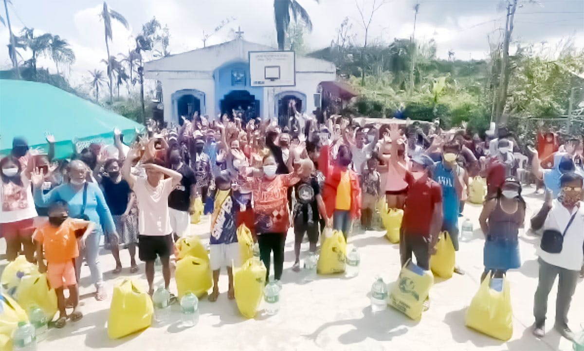 Damayan: Relief Comes To A Mountainside In Cebu