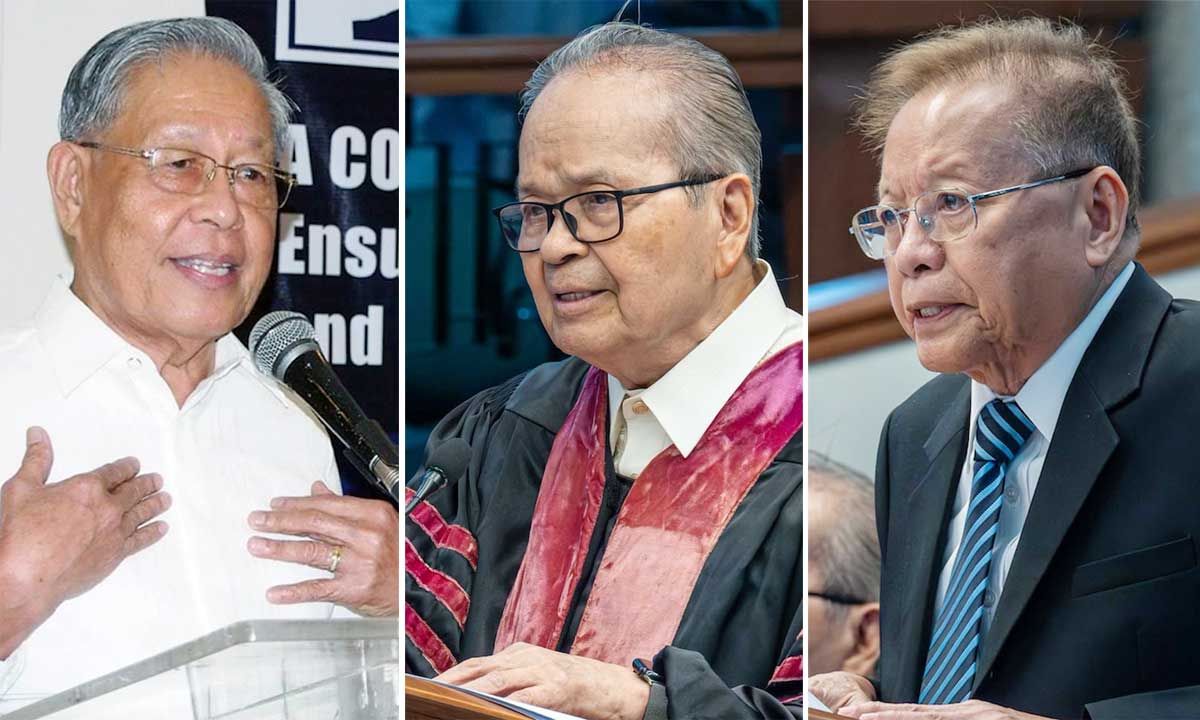 Ex-CJs To Senate: You Decide On 16-Vote Threshold
