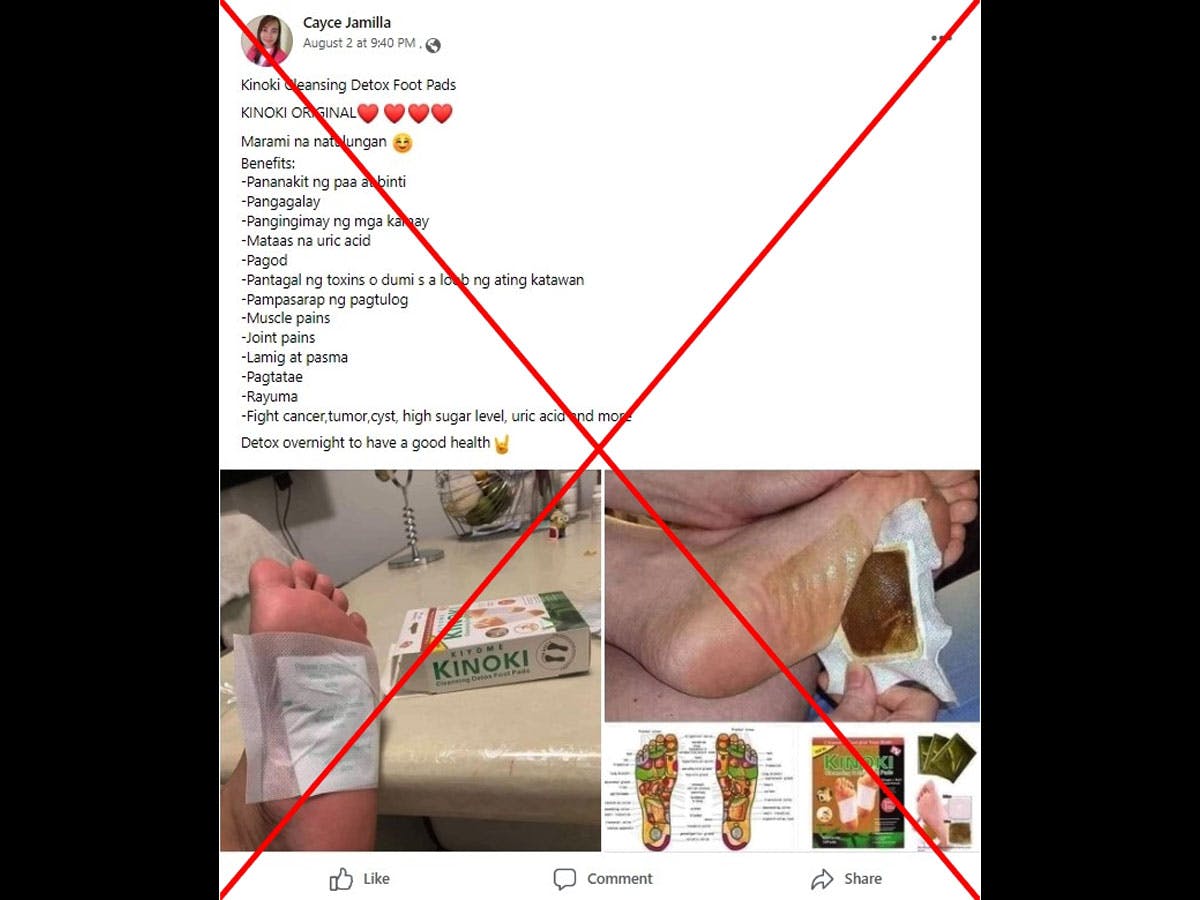 FACT CHECK: No Evidence ‘Detox Foot Pads’ Can Treat Various Medical Conditions And Illnesses, Experts Say
