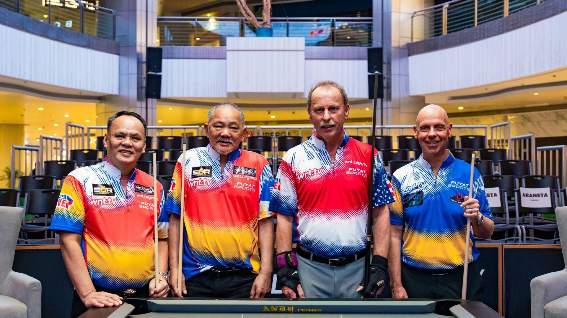 Django, Efren cherish playing with fellow billiard icons at WNT Legends stage
