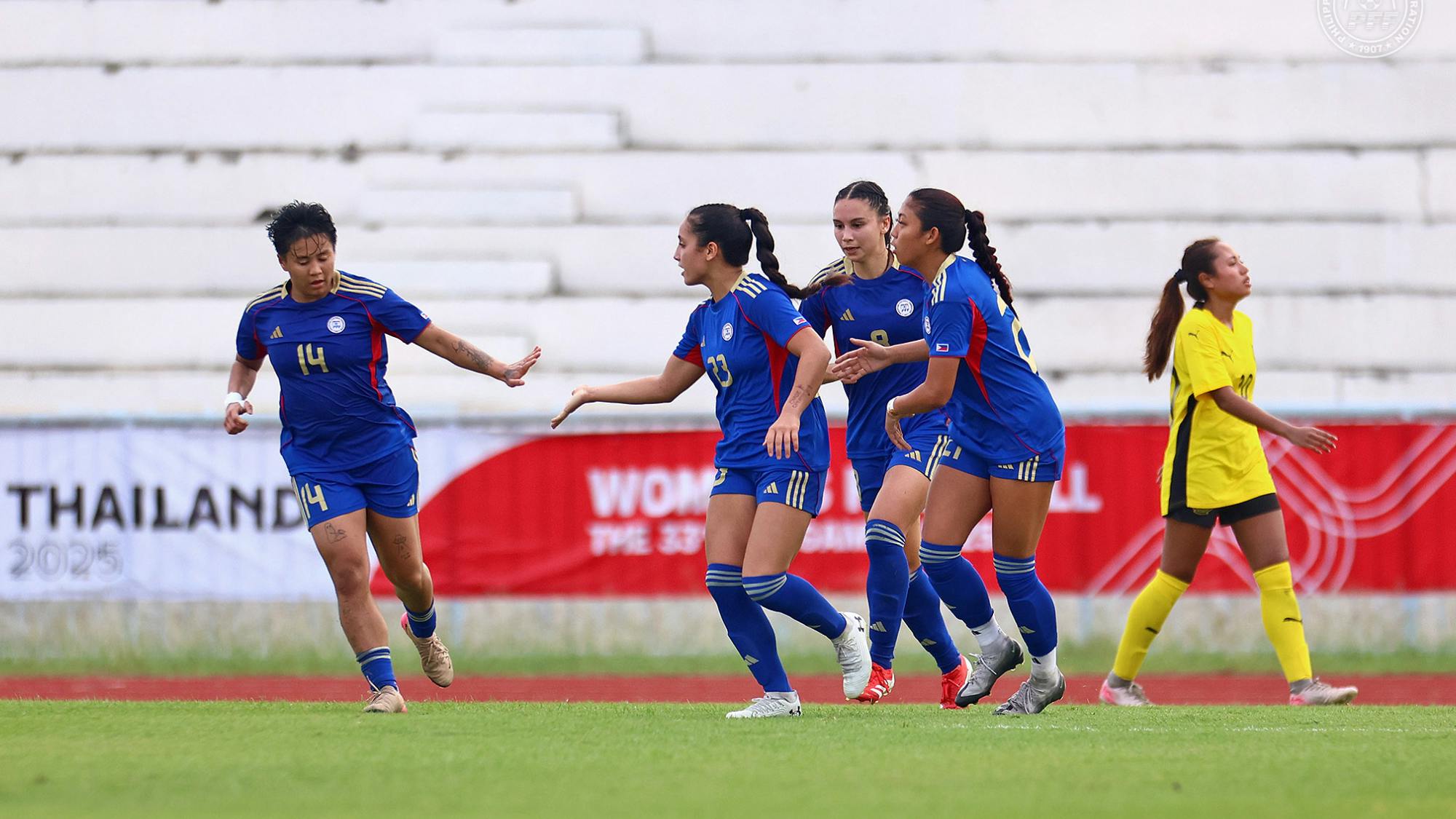 Filipinas heading to SEA Games 2025 semifinals after 6-0 shutout of Malaysia
