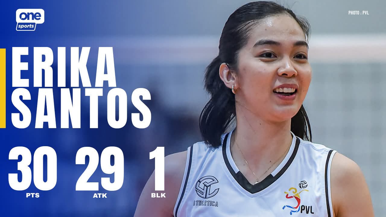 Erika Santos scores career-high 30 points in Cignal win | PVL Highlights