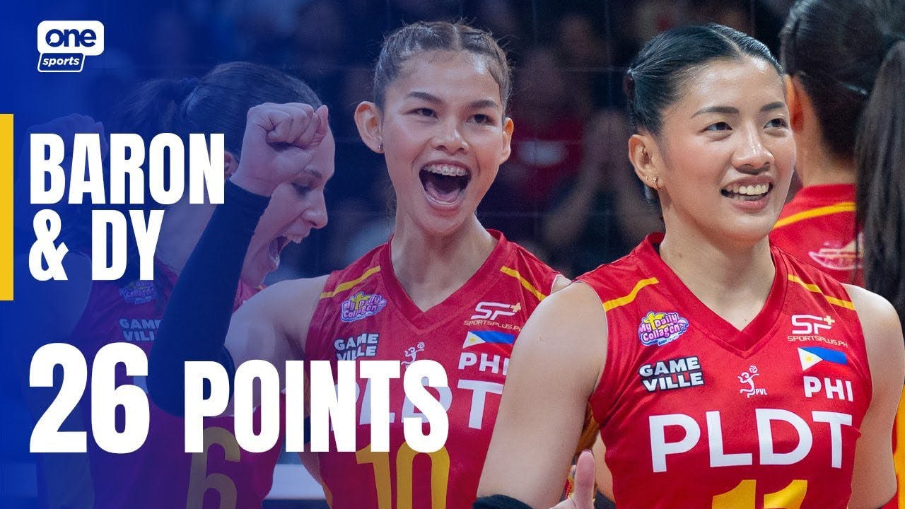 Majoy Baron, Kianna Dy on target in PLDT