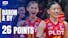 Majoy Baron, Kianna Dy on target in PLDT