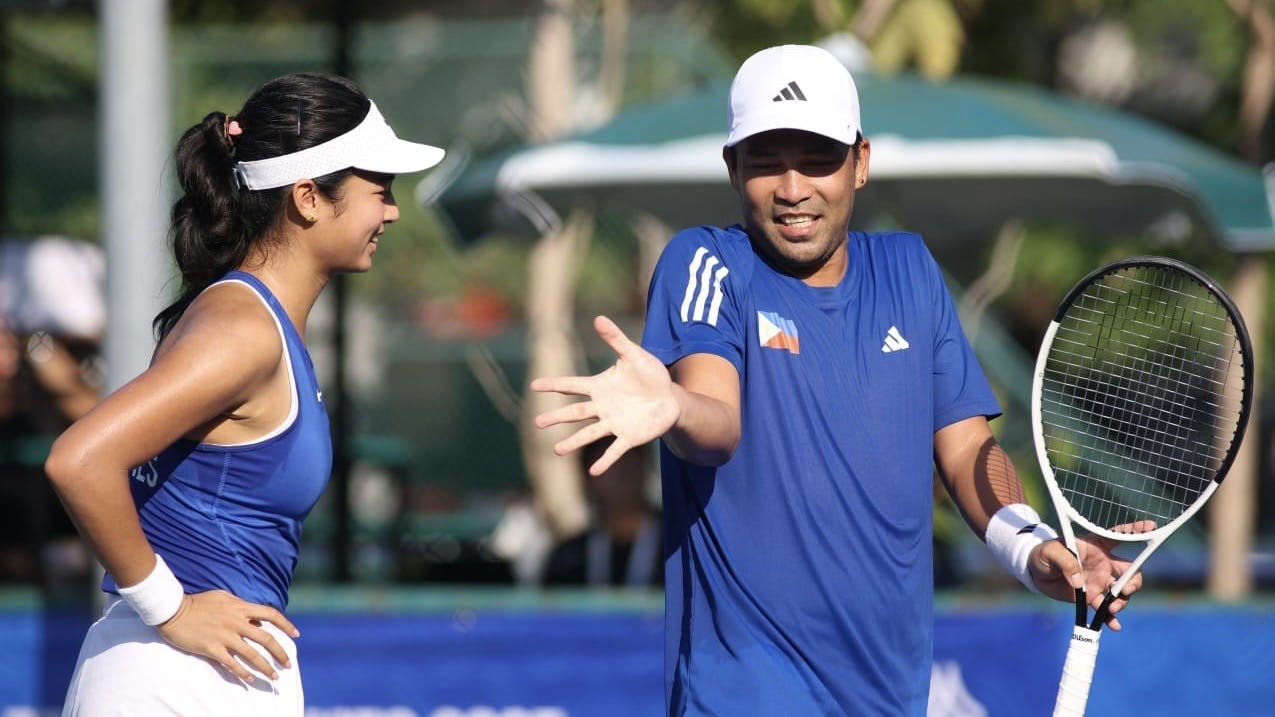 Alex Eala, Niño Alcantara rely on cool, comfortable partnership en route to SEA Games semis