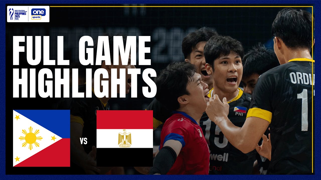 Alas Pilipinas take down Egypt for historic World Championship win | FIVB Highlights