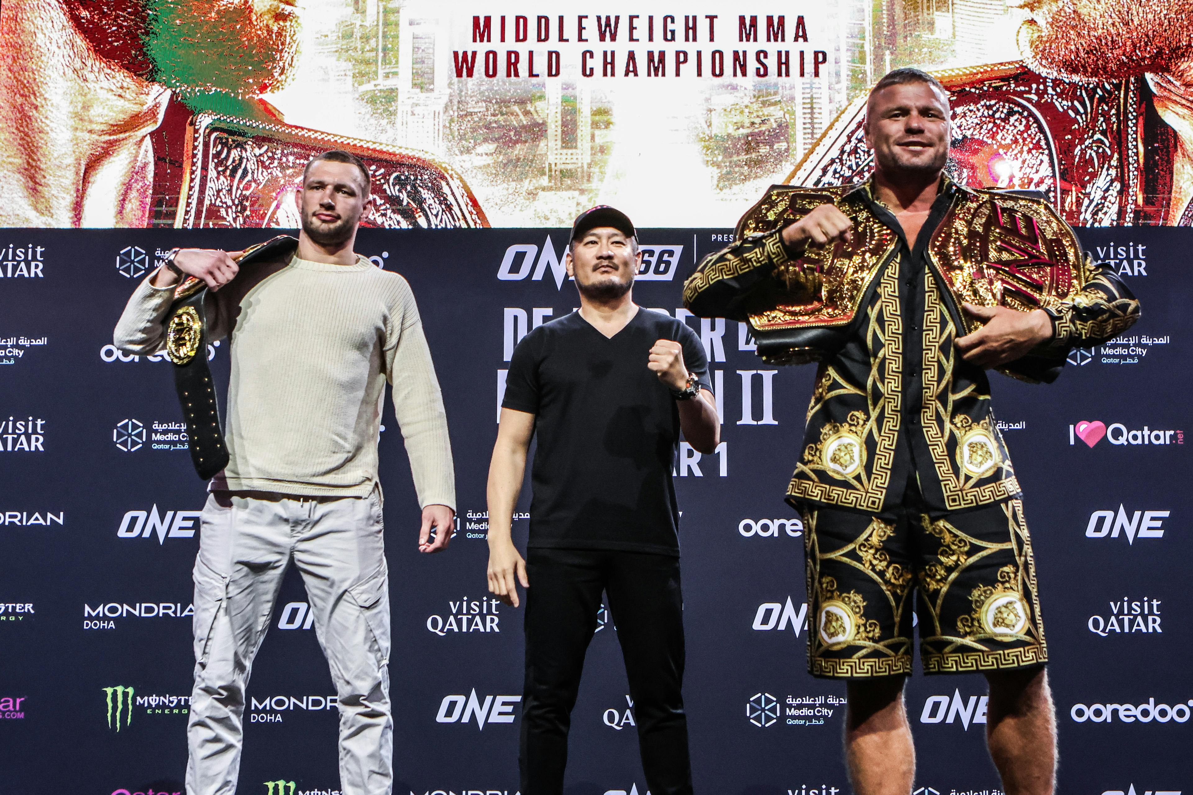 ONE 166: Qatar | Reinier de Ridder guns for redemption, Anatoly Malykhin eyes history in main event tussle