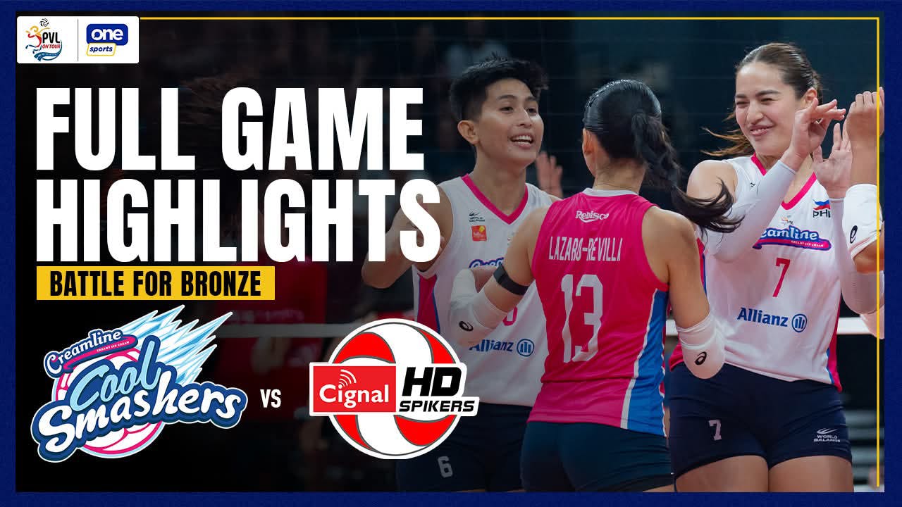Creamline beats Cignal for PVL on Tour bronze | PVL Highlights
