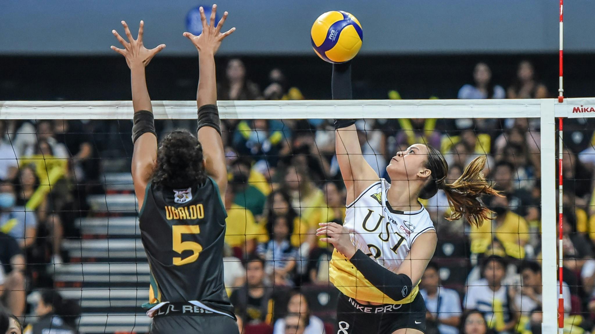 Injury scare turned out to be blessing in disguise as top scorer Eya Laure leads UST past FEU