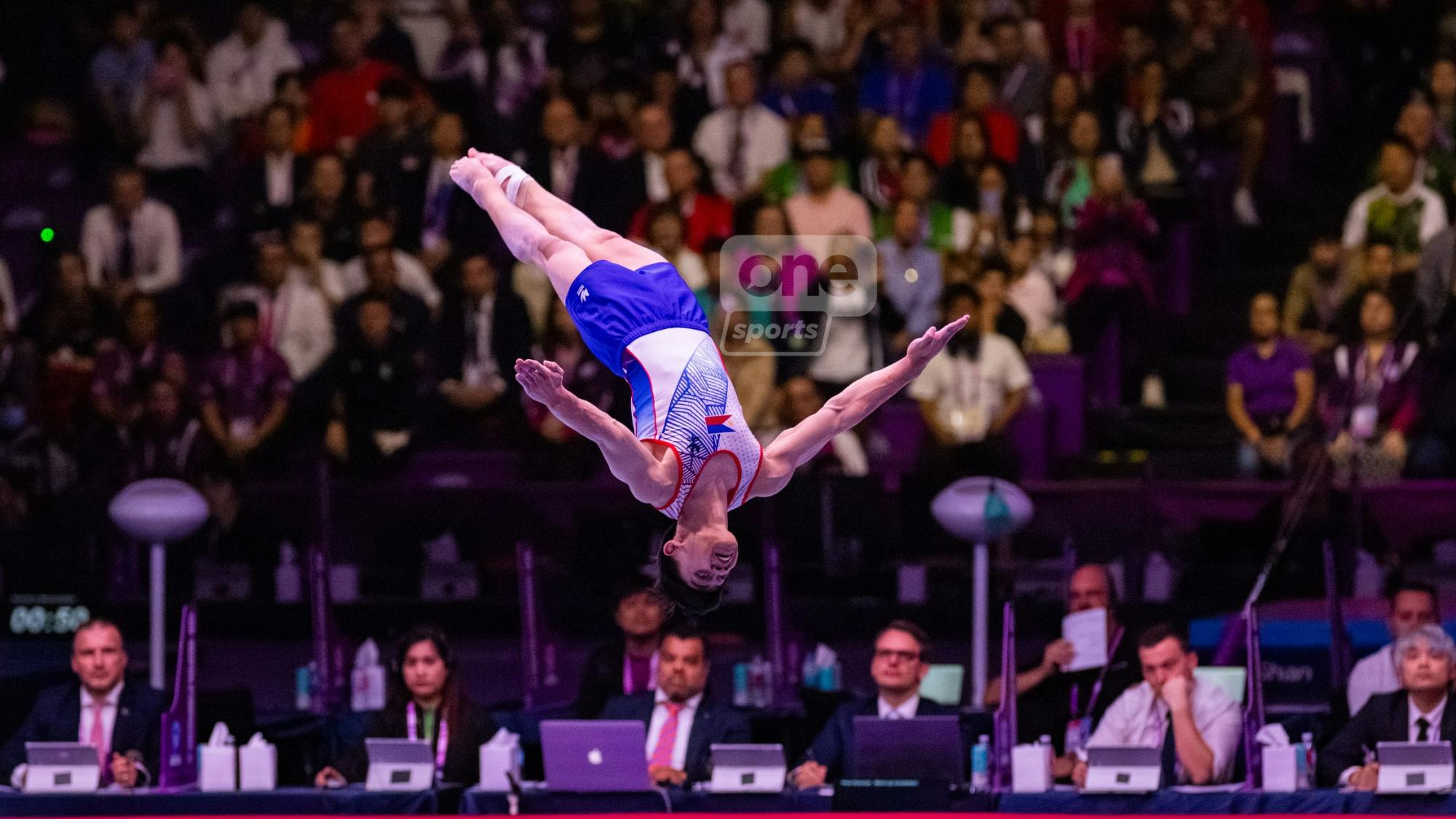 Eldrew Yulo qualifies for floor exercise final in Antalya World Cup