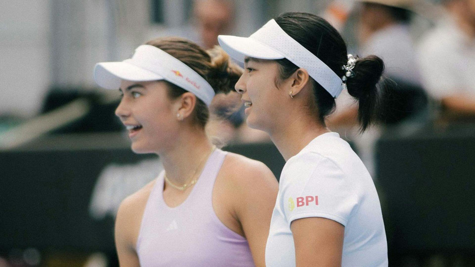 Alex Eala, Iva Jovic surge into ASB Classic doubles semis via walkover