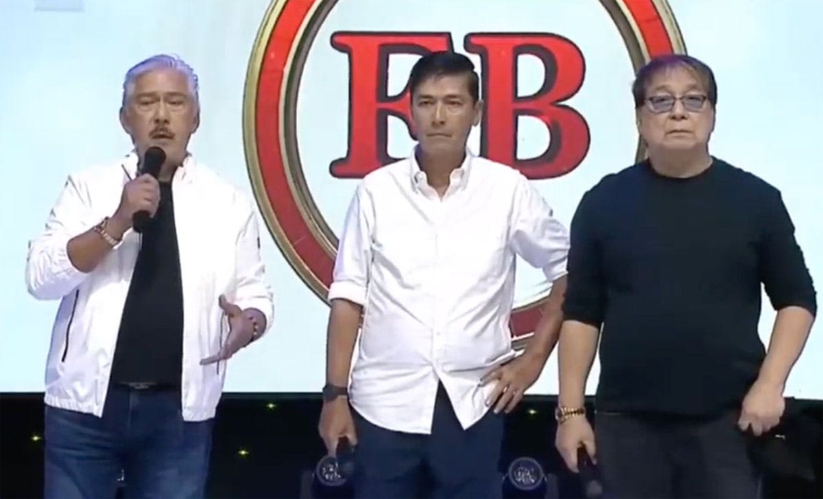 Controversy Remains: ‘Eat Bulaga!’ Hosts Tito, Vic And Joey Bid TAPE Inc. Goodbye