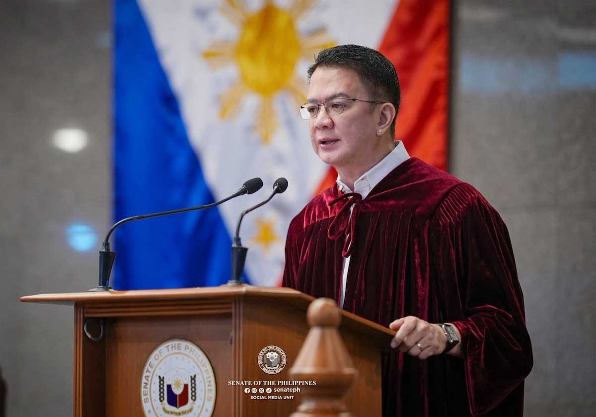 WATCH: Escudero Reminds Senators-Judges To Be Impartial In Impeachment Trial