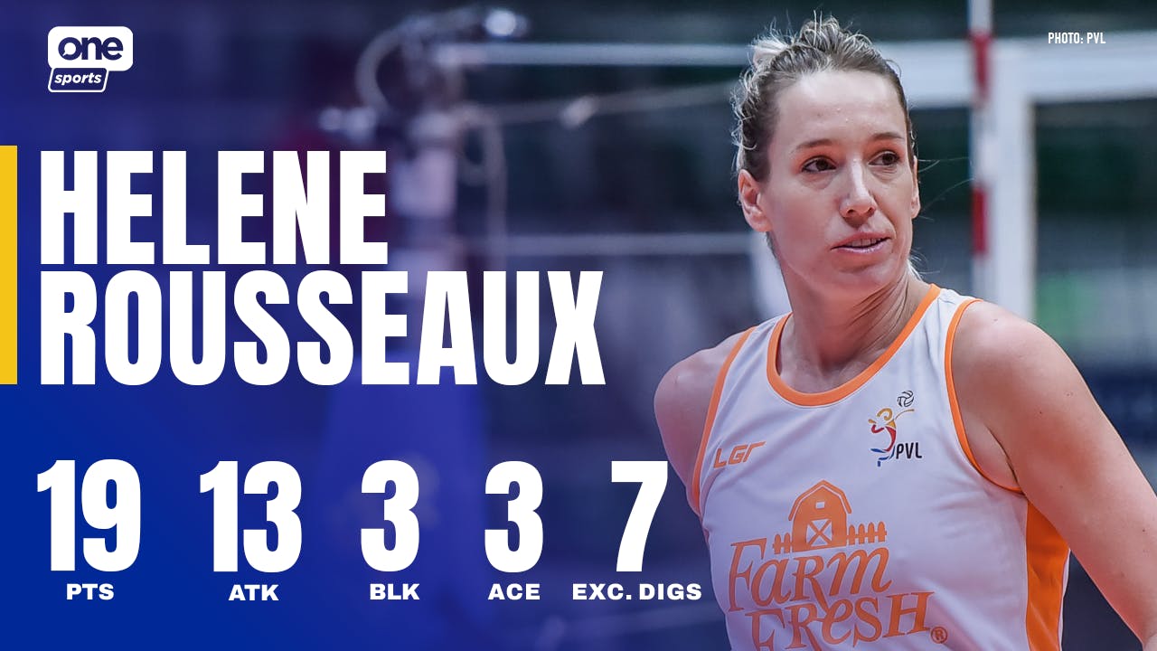 Helene Rousseaux powers Farm Fresh to latest win | PVL Highlights