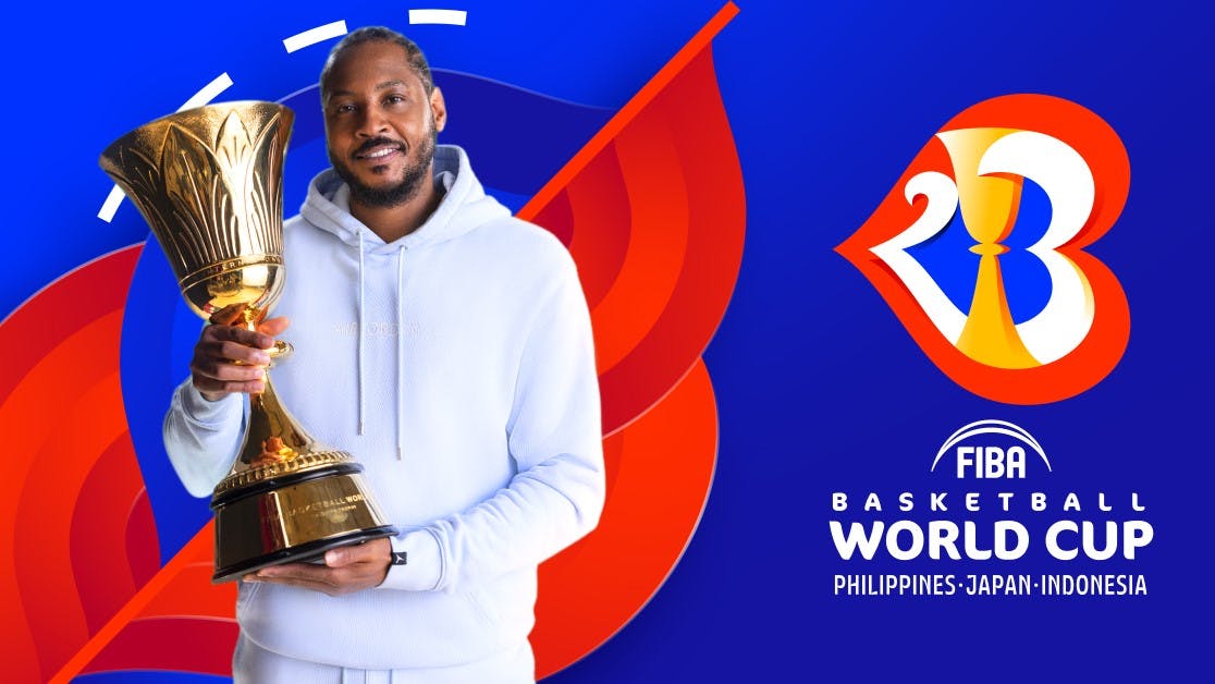 New FIBA global ambassador Carmelo Anthony knows secret to success in World Cup