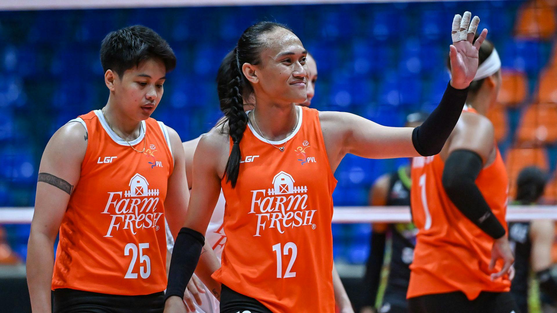 Trisha Tubu, Farm Fresh look to regroup vs unbeaten Cignal in PVL All-Filipino