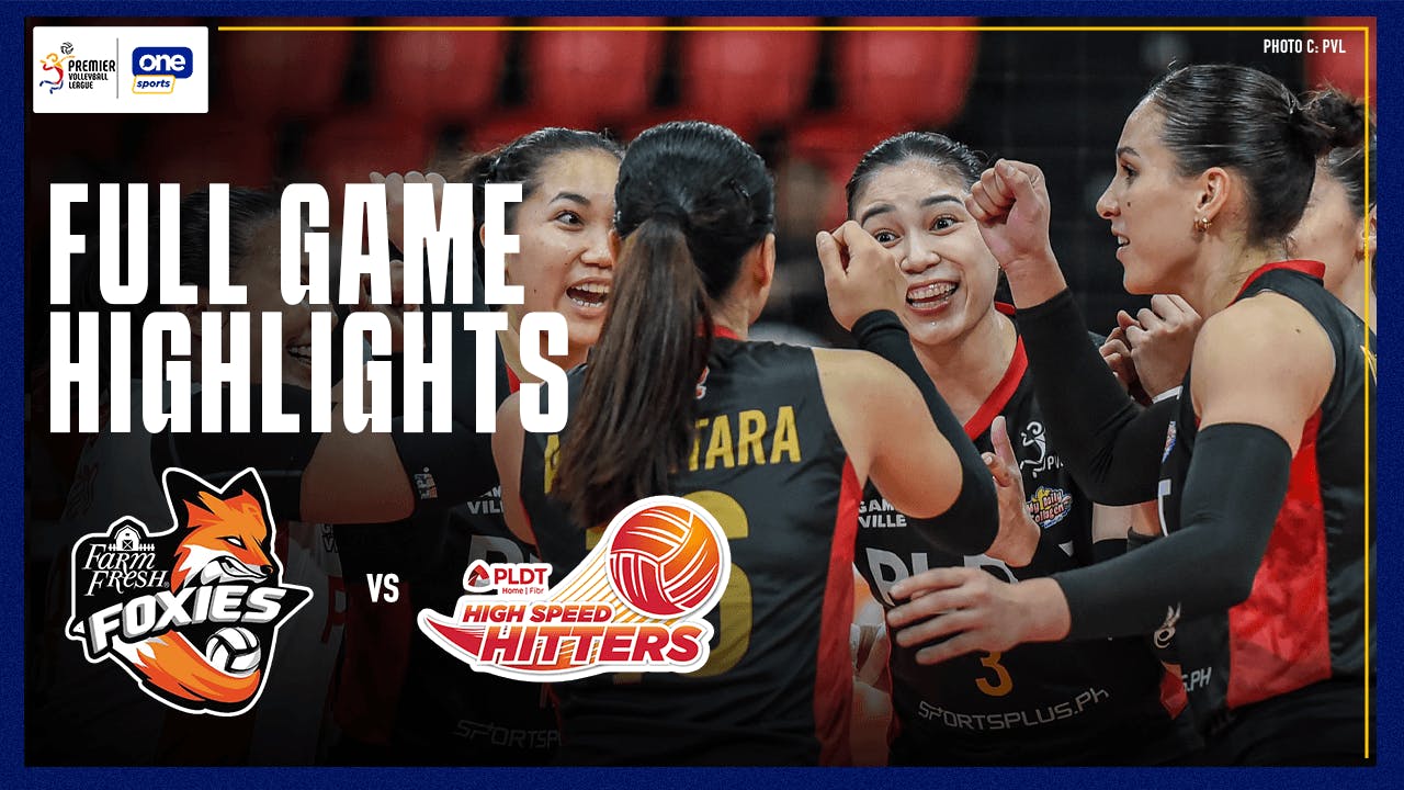 PLDT breezes past Farm Fresh to reach third seed | PVL Highlights