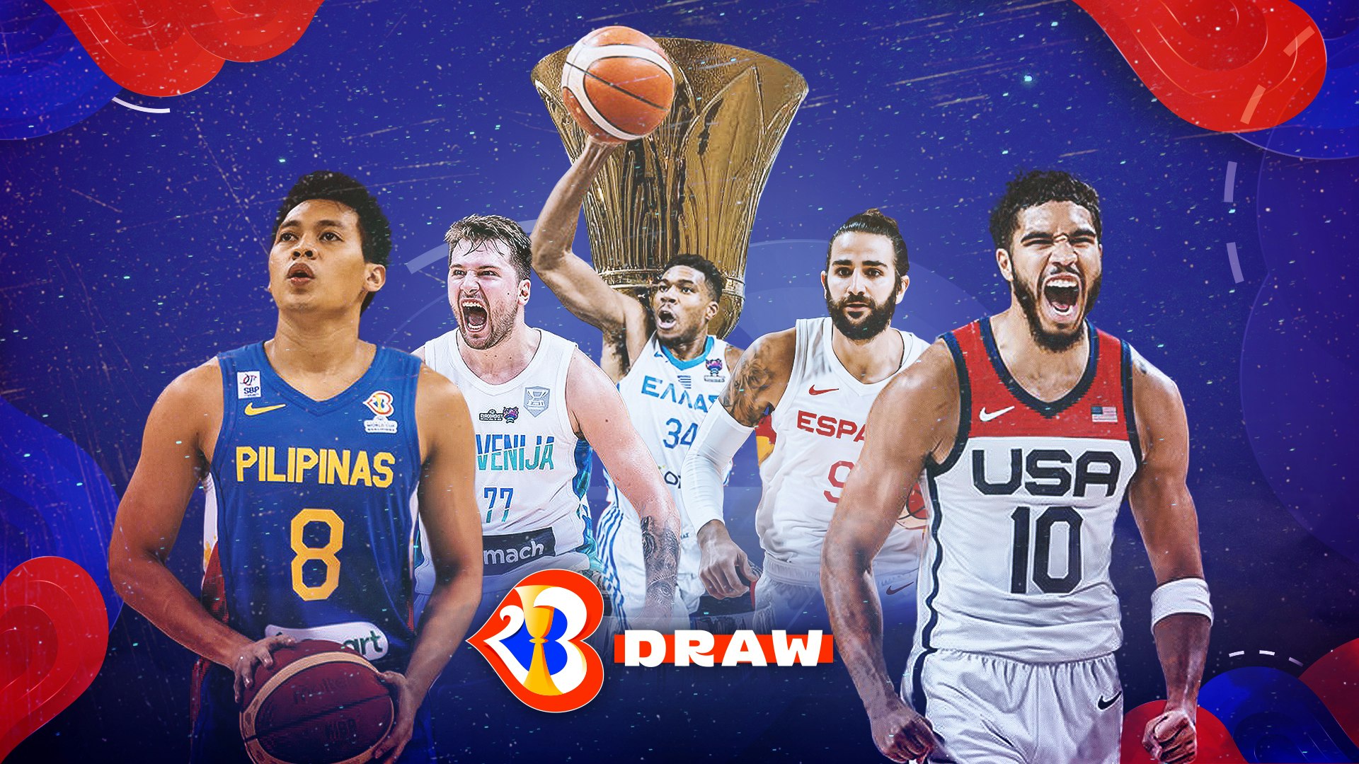 LIVE updates FIBA World Cup draw results OneSports.PH