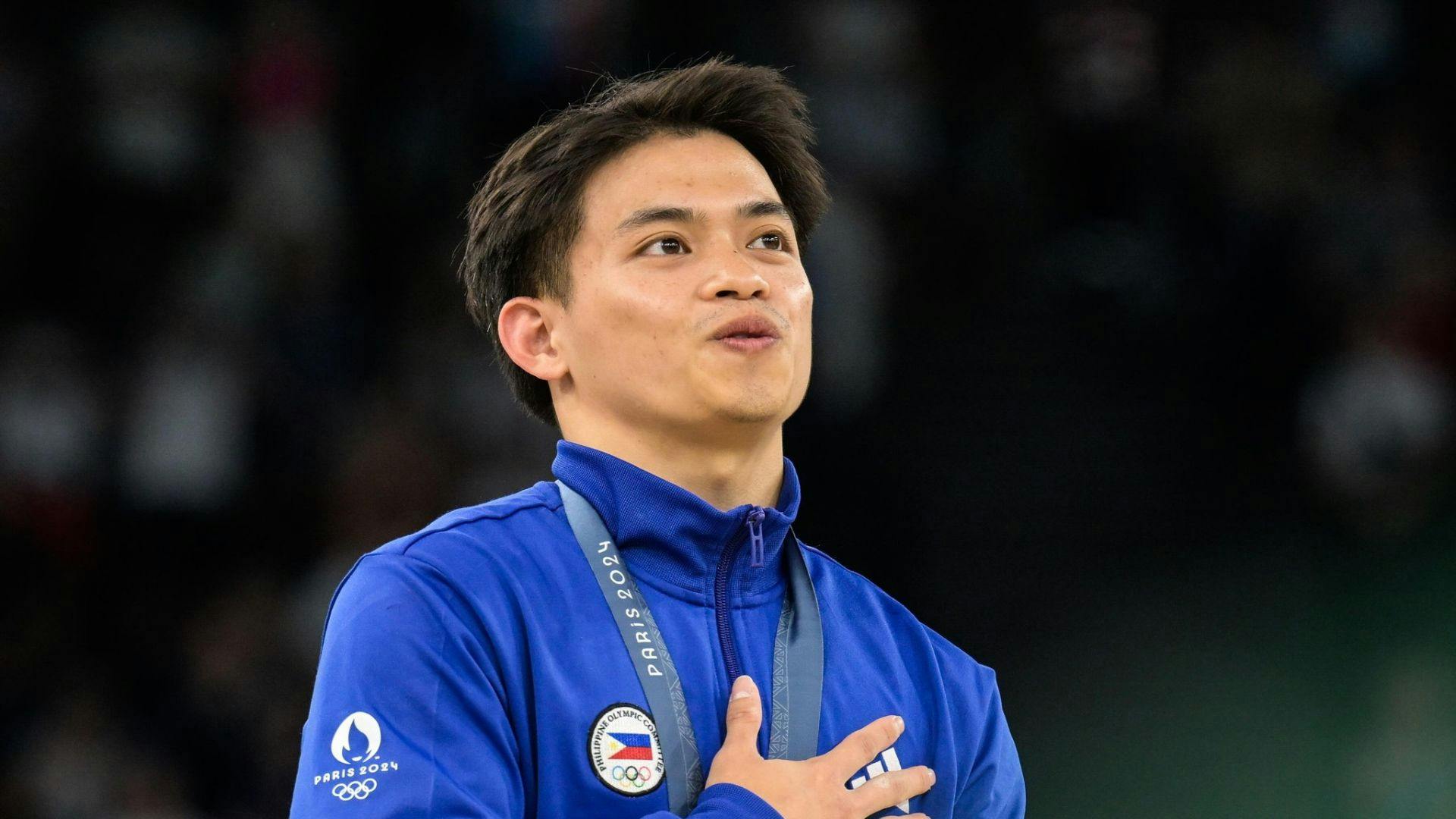 Mark Yulo a proud dad after Caloy's golden performance in Paris 2024 |  OneSports.PH