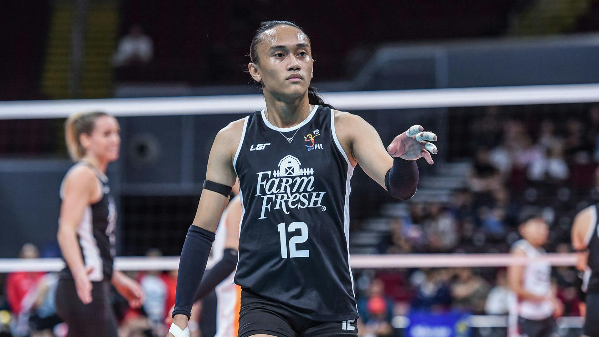 Trisha Tubu, Farm Fresh look to punch semis ticket in knockout duel vs Akari in PVL Reinforced